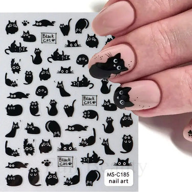 3D Self-Adhesive Nail Art Decals
